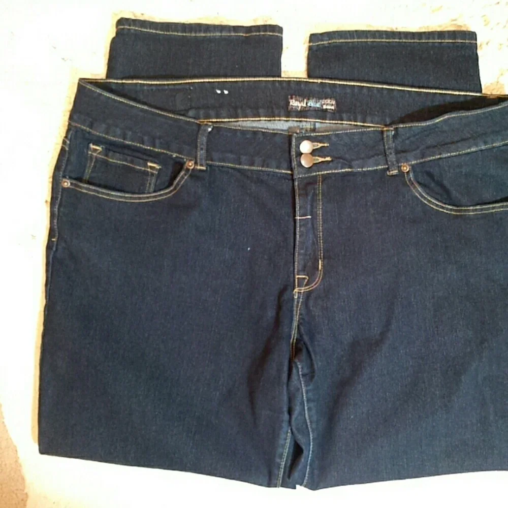 Royal Blue Plus size skinny jean